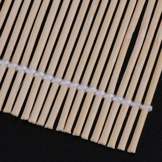 Tappetino Arrotolatore per Sushi in Bambù Antiaderente Tenda Rullo per Riso Strumento da Cucina Fai da Te per Pollo