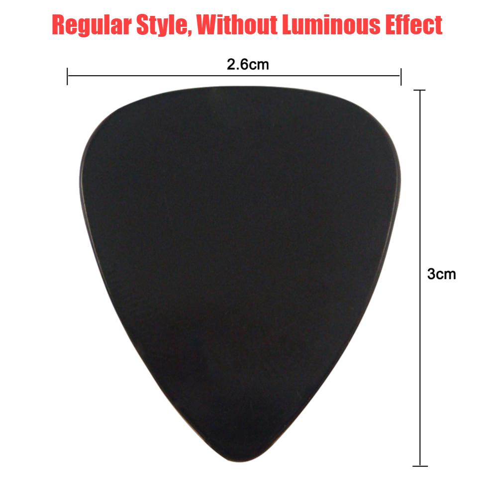 

2/1PCS Glowing Guitar Picks Acoustic Electric Guitar With LED Light Luminous Pick Musical Stringed Instrument Glowing Plectrum