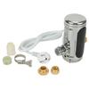 Electric Heating Faucet Instant Heating Faucet Water Heater Hot Cold Purpose With Adapter Gasket MultiFunction Water Heater