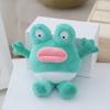 Plush Big Lovable Mouth Frog Bag Hanger Fun Stuffed Animal Keyring For Stylish Presents