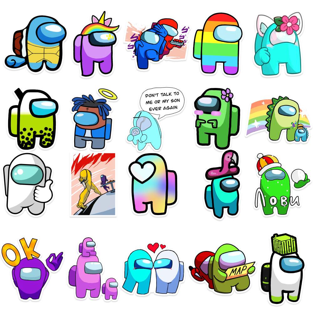 50 New Styles Among US Graffiti Stickers Car Mobile Phone Water Cup Decorative Stickers Waterproof