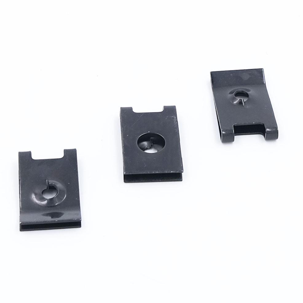 Type A U-Shaped Spring Nut Clip 10x15mm Self-Tapping Auto Parts Clamp Base