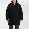 Adidas Utilitas Parka Stand Collar Warm Outdoor Sports Cotton Jacket Winter Men Jacket Black FT2462