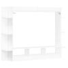 TV Cabinet White 152 X 22 X 113 Cm Particleboard