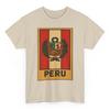 Peru Flagge T-Shirt Unisex: Retro Lima T-Shirt