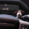 2025 Auto Smerovka Bábika Psík Stĺpik Radenia Dekorácia Interiéru Figúrka