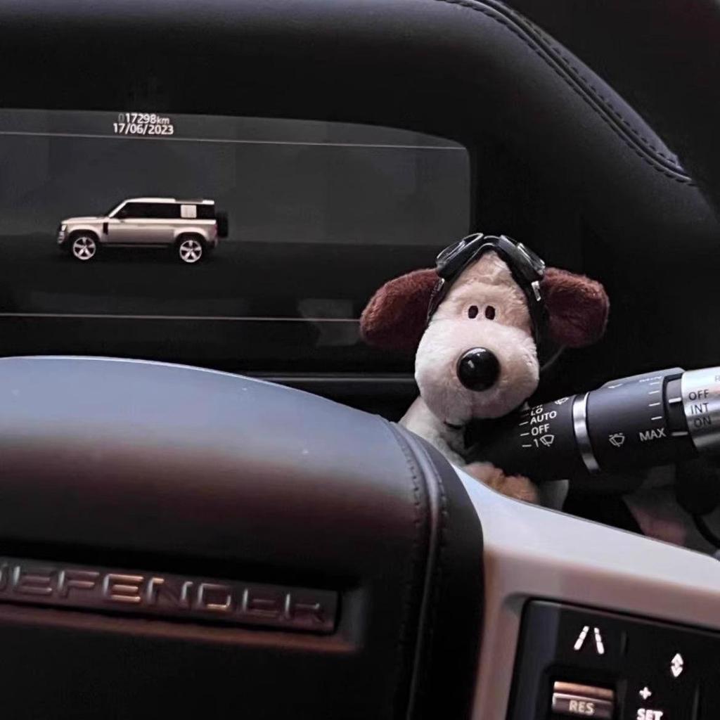 2025 Auto Smerovka Bábika Psík Stĺpik Radenia Dekorácia Interiéru Figúrka