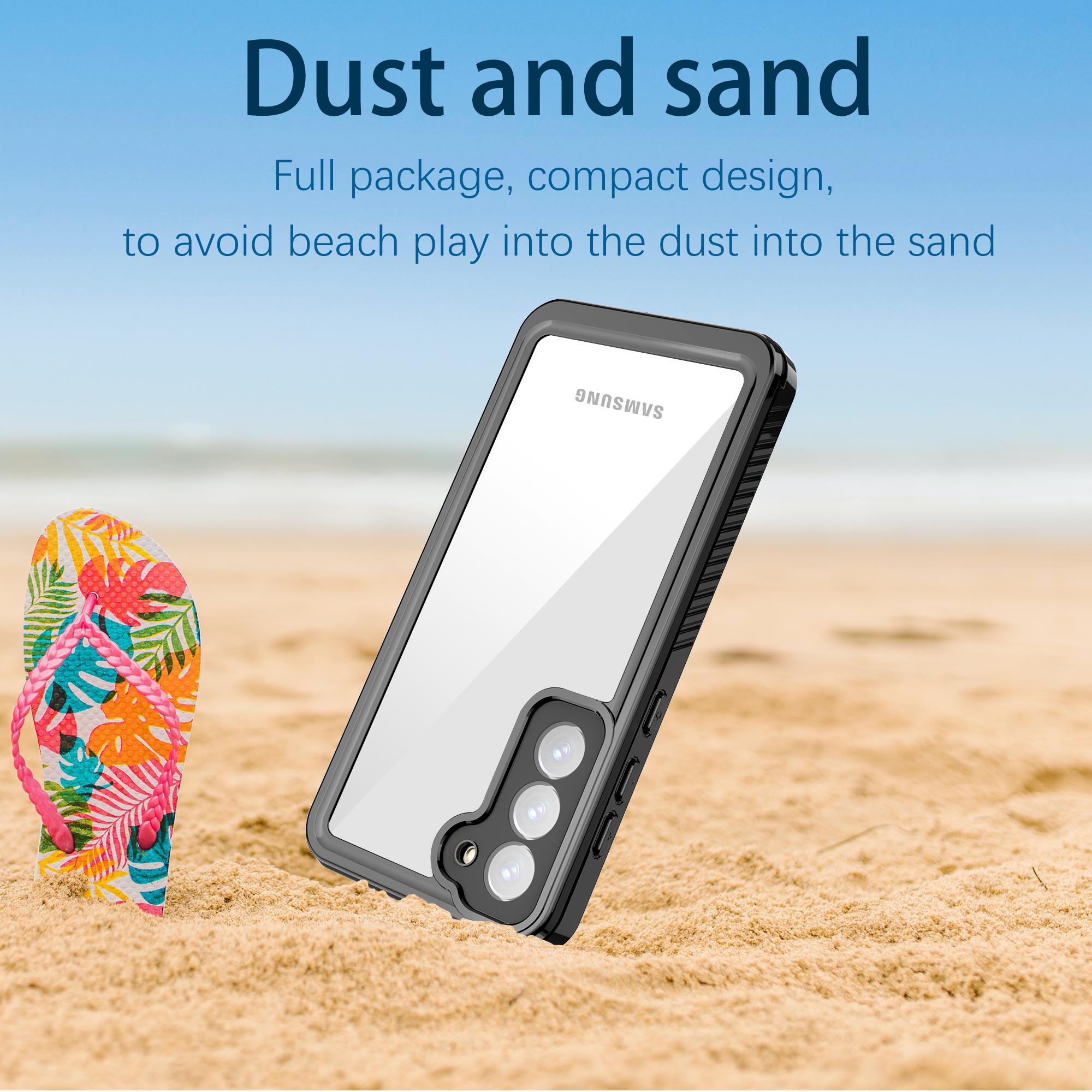 

REDPEPPER FS Series Waterproof Case for Samsung Galaxy S23,IP68 Certified Clear Phone Cover with Screen Protector [Support Fingerprint Unlock] A