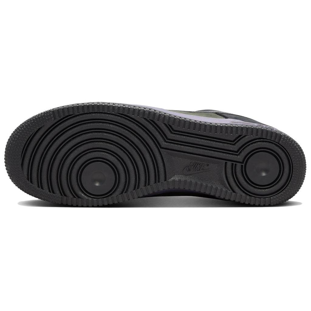 Nike Air Force 1 Low World Tour Pack - Seoul Men Sneakers Black Medium-Olive Amethyst-Smoke HF0014-001