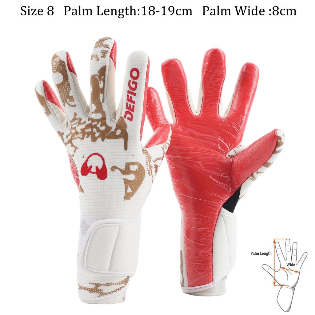 Fußball Torwarthandschuhe Professionell Latex Dicke Polsterung Kinder Erwachsene Spiel Torwart Fußball Kinder Torwart Fußballhandschuhe