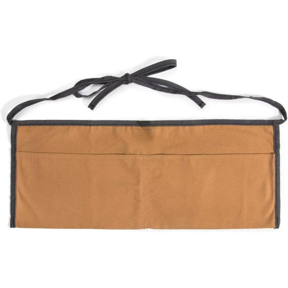 

Waist Bag Oxford cloth Tool Belt Work Apron Adjustable Design Big Pockets Short Server Apron Unisex Half Waiter Apron Gardening верблюд