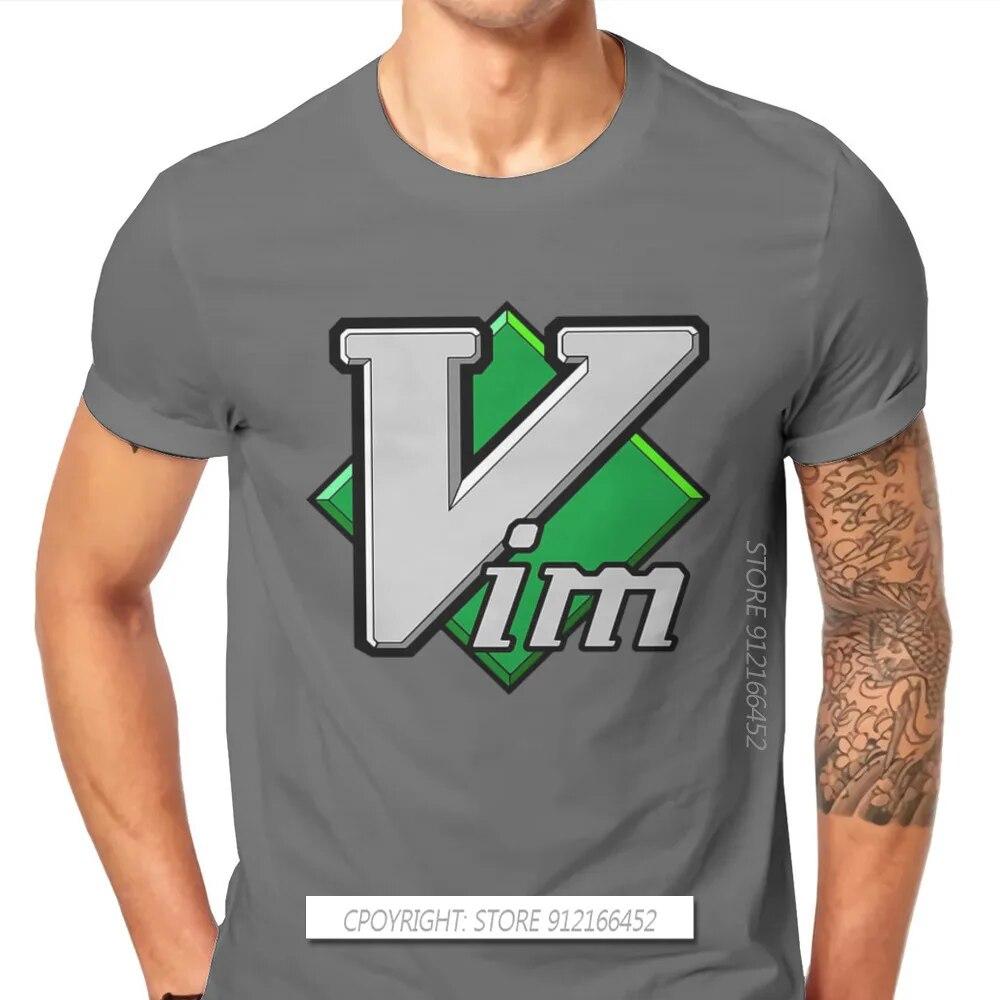 Operační systém Linux Tričko Tux Penguin Fabric VIM Elegantní tričko Oversex Unisex oblečení Tištěný Velký výprodej