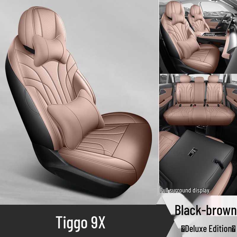 Chery Tiggo 9 & 9x Sitzbezüge: Vollumrandung, Ganzjahres, Fünfsitzer-Kissen