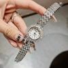 Watch Gypsy Full Diamond Bracelet Watch Ladies Fritillary Face Small Dial Rhinestone Women'S Watch