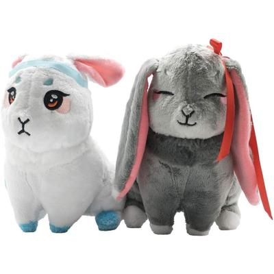 Grandmaster of Demonic Cultivation, Pack of 2 Rabbit Cuddly Toy Rabbit Stuffed Toy Doll for Mo Dao To Shi Anime Fans
