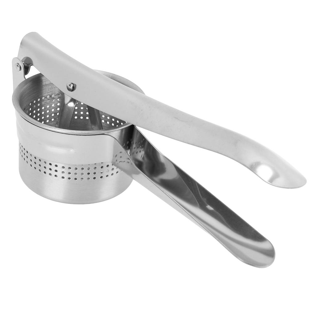 Lemon Squeezer Stainless Steel Long Handle Hand Held Juice Press Juicing Tool for Kitchen Silver