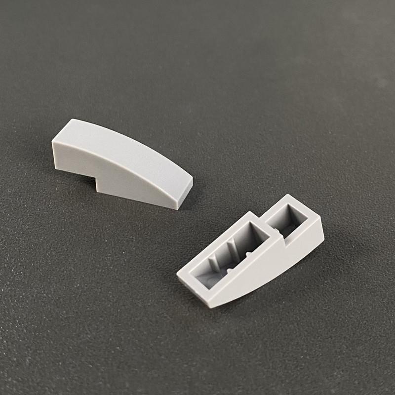 Small Particle Building Block Diy Parts Compatible Building Block 50950 Accessories 1X3 Curved Smooth Flat Brick, Supplement