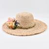 Summer Natural Straw Sun Hat For Women Oversize Fashion Floppy Shade Dome Hat Outdoor Travel Foldable Beach Hat