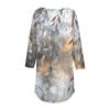 3/4 Sleeve Shirts For Women Cute Tops Graphic Tees Blouses Casual Plus Size Basic Tops Pullover