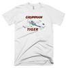Grumman Tiger Flugzeug T-Shirt - Personalisiert mit Ihrer N#