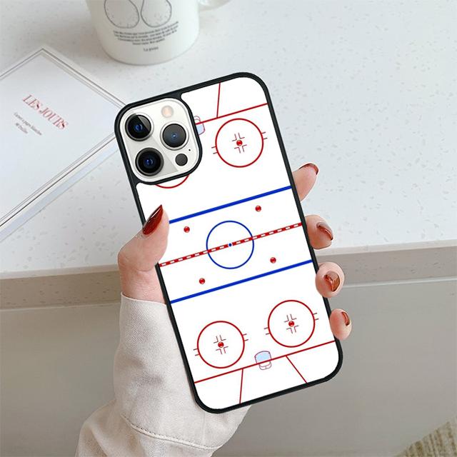 Hot Sport Ice Hockey Phone Case For iPhone 17 Air 14 15 16 13 12 Cover For Apple 14 15 16 Pro Max Plus Coque