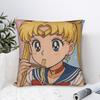 Sailor Moon Pillow Cover  Novelty Pillow Case For Sofa Home Decoration Custom Pillowcases Gift