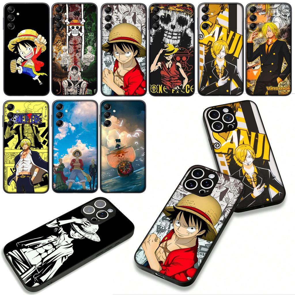Poster Zoro One Luffy Pieces Sanji Phone Cover for Apple iPhone 17 16 11 Pro XS Max XR 6 7 8 Plus 16E SE 2020 Air 5 SE2 Case