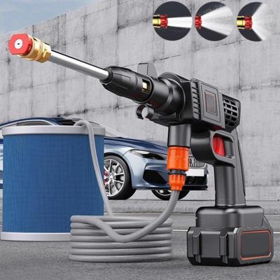 Drahtlose Autowaschmaschine, elektrische Reinigungsmaschine, tragbares Hochdruck-Autowaschpistolen-Reinigungswerkzeug