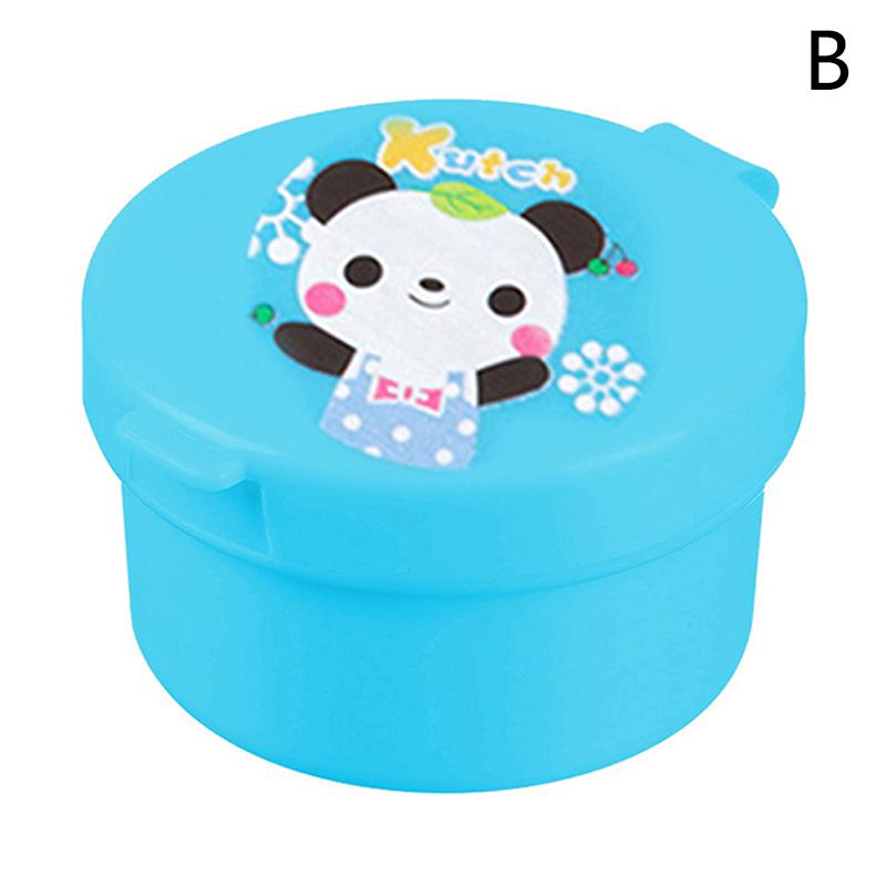 1/3/4pcs Cartoon Tomato Honey Condiment Container For Kids Lunch Box Accessories Mini Cute Pattern Sauce Box Squeeze Bottle
