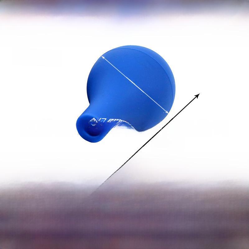 Blue Rubber Silicone Suction Ball Large Quantity Discount.ylimiter