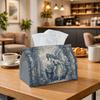 1pc of a Vintage-Style Tissue Holder Shaped Like an Angel, Crafted from Sturdy Polyester Fabric, Ideal for Use In for Homes, Offices, Vehicles, And Du