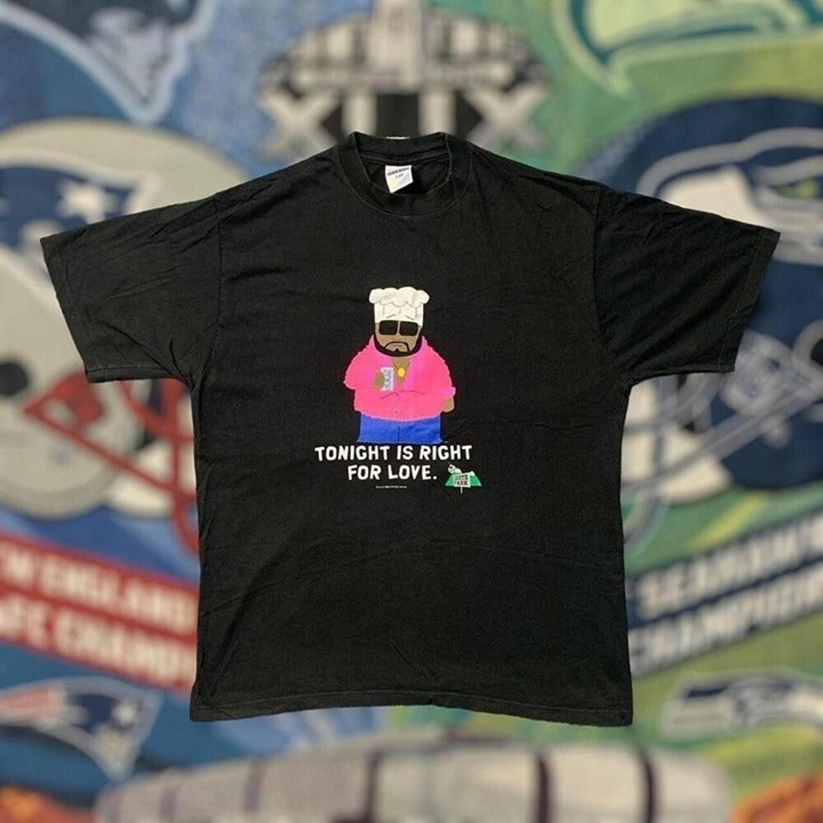 Vintage 1999 South Park Chef Love Funny Retro Unisex Tee Gift For Fan S-5XL Unisex T-Shirt XXXL
