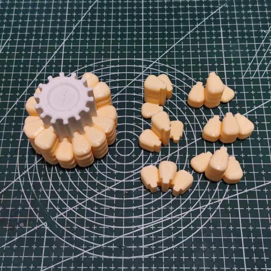 3D Printed Corn Puzzle Stress Relief Sensory Toy Portable Corn Puzzle Finger Fidget Toy for Home Office Entertainment