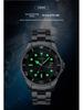 Men's Business Series Stainless Steel Watch with Calendar & Rotatable Bezel - Waterproof Quartz Dial