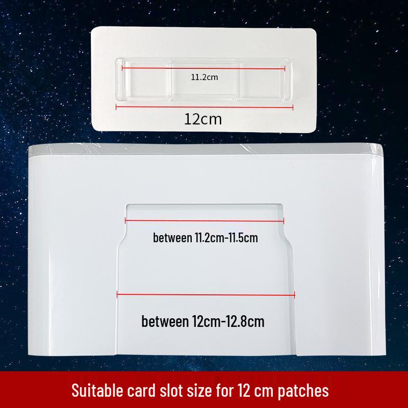 

Самоклеящаяся полка для ванной и коробка для салфеток без следов с двухсторонней липучкой