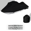 Motorboat Cover UV-Resistant Dust-Proof Waverunner Protector Watercraft Cover For Recreational Boaters Water Sports Enthusiasts