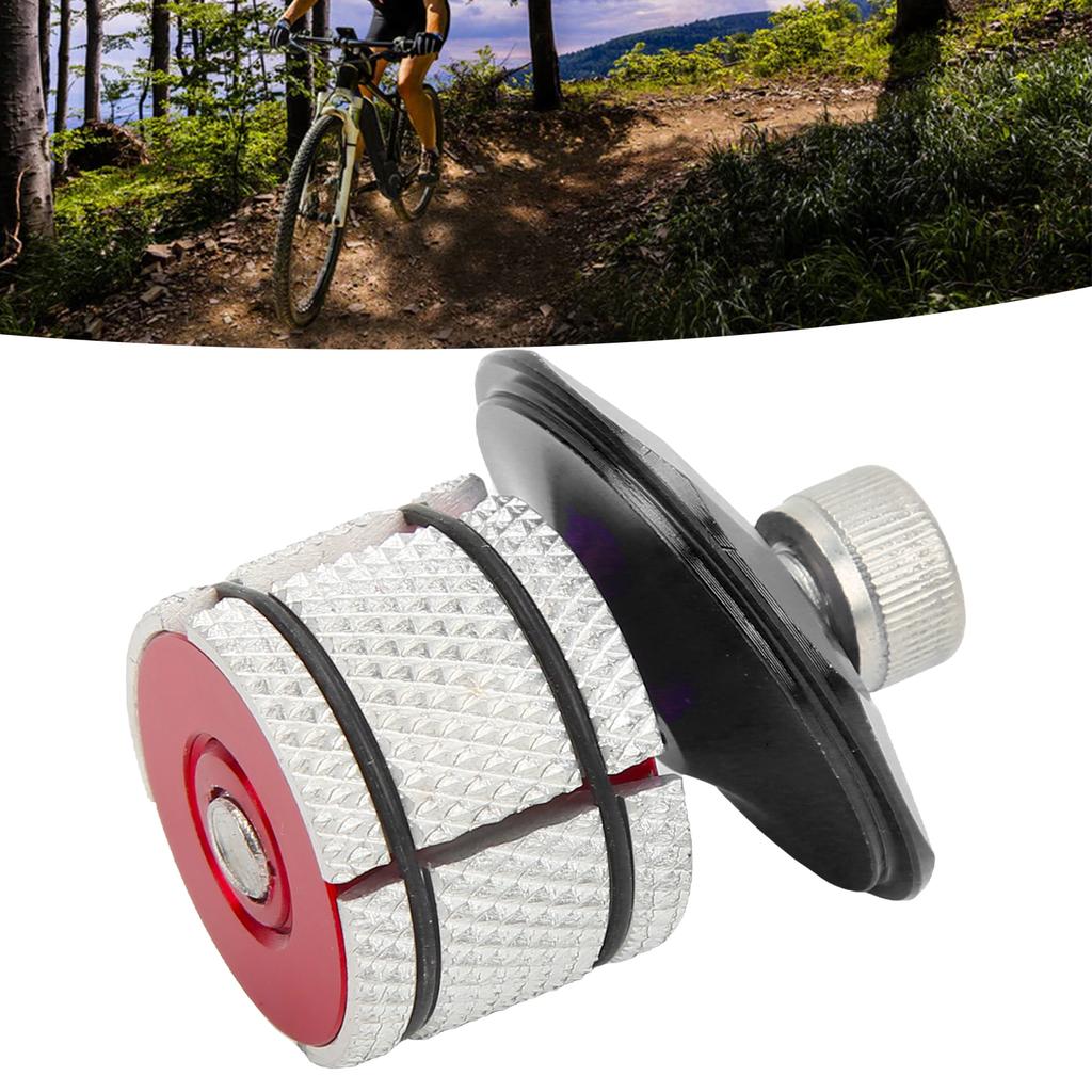 Bike Headset Expander Stem Top   Aluminum Alloy Compression Plug Star Nut Mountain Road Bike Expansion   Front Fork Steer