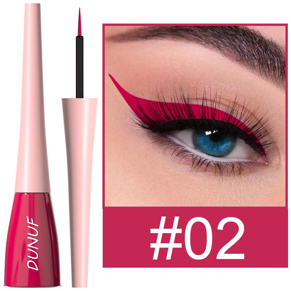 18 colori eyeliner liquido ad asciugatura rapida impermeabile eyeliner a lunga tenuta ombretto sistema di colori misti eyeliner penne per trucco occhi glamour
