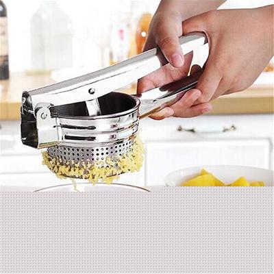 Stainless Steel Potato Masher Ricer Puree Fruit Vegetable Juicer Press Maker