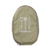 Outdoor Camping Kitchenware Storage Bag – Portable Tableware Organizer, Picnic Supplies and Tool Storage Case,  Travel Cookware Bag for Campers