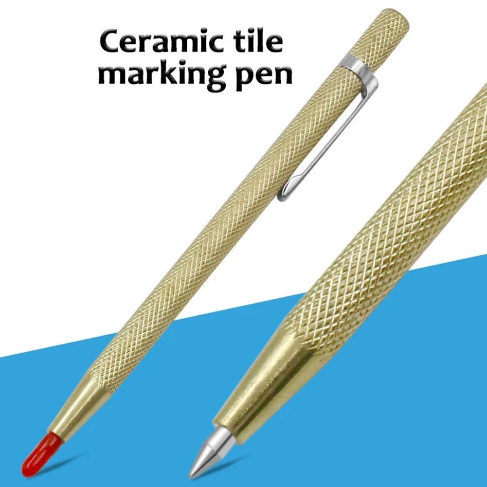 Superior Carbide Tip Scriber Pen for Glass Tiles Make Accurate and Marks