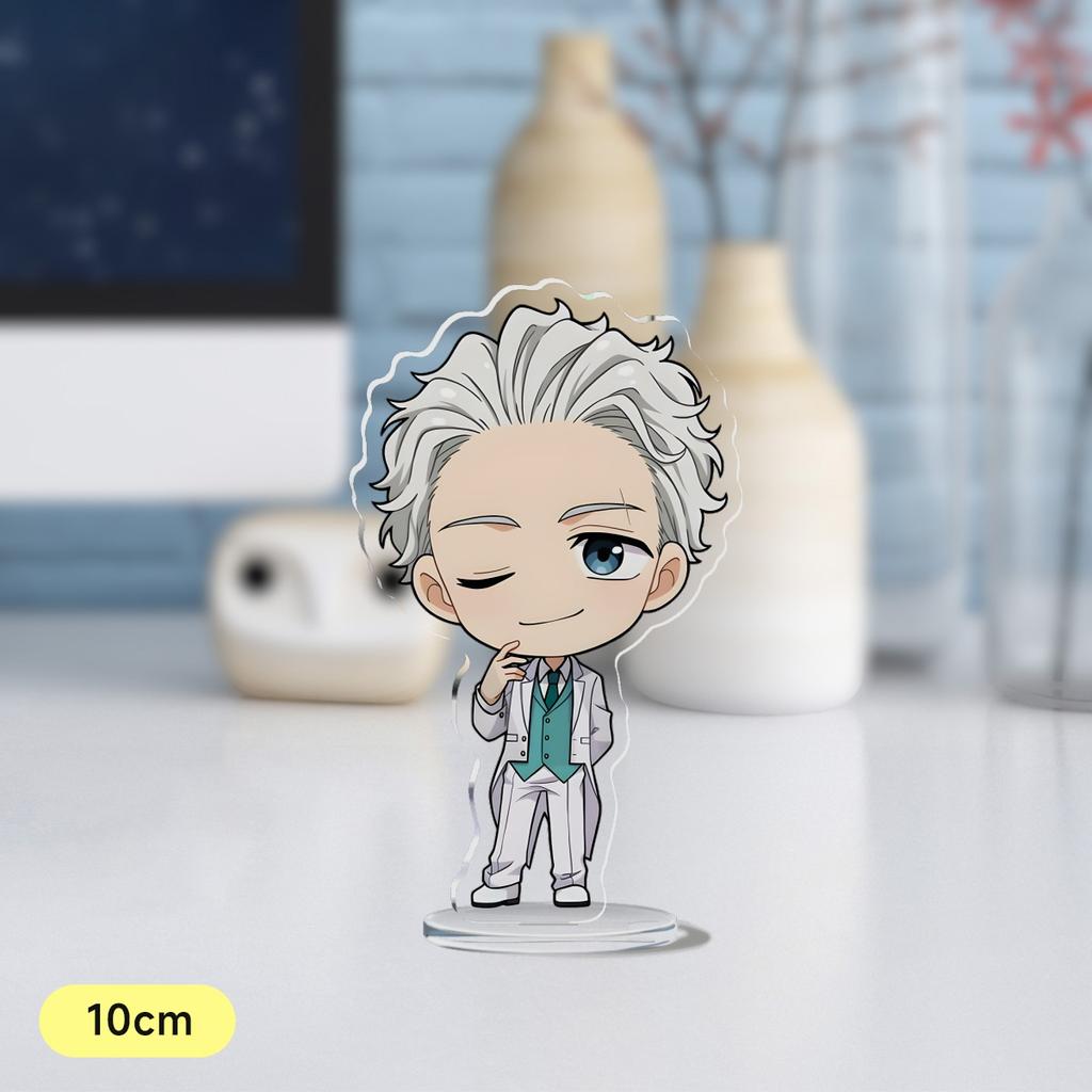 Anime Wind Breaker 10cm Acrylic Stand Sakura Haruka Yukai Akihiko Su Fang Q Version Mini Figure Model Plate Gift