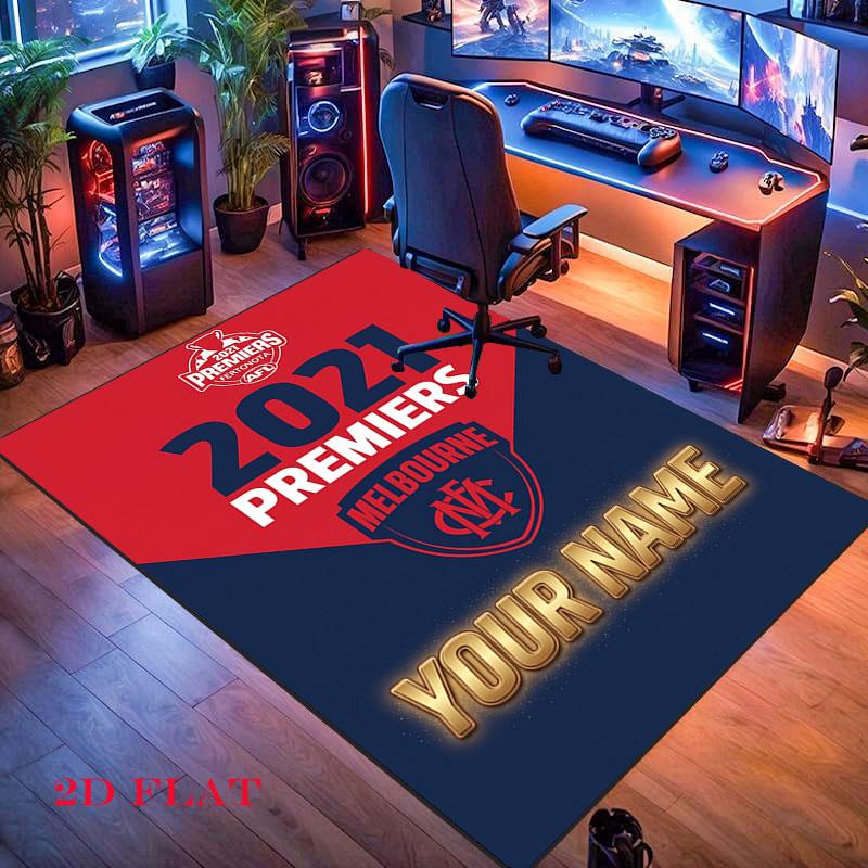 Custom Melbourne Fc Carpet Rug for Living Room Bedroom Home Sofa Decoration,Kids play Nonslip Floor Mat