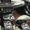 Voor Audi A6 C7 2012-2018 Interieur Centrale Bedieningspaneel Deurhendel 3D/5D Koolstofvezel Stickers Decals Auto styling Accessoire