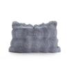 Imitation Rabbit Hair Plush Cushion Cover Bubble Velvet Pillow Case Sofa Pillowcase  Home Decor
