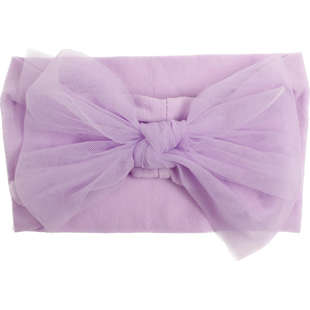 Baby Hair Accessories Headband Baby Newborn Mesh Bow Baby Girl Headband
