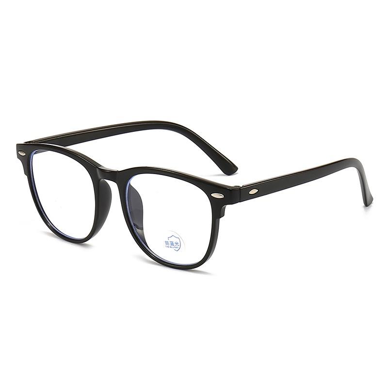 Fashion Anti-Radiation Eyeglasses Transparent Retro Unisex Computer Glasses Anti-Blue Lens Eyewear