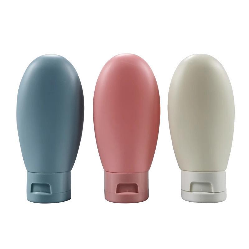 Sada 60ml cestovních lahviček s uzávěrem squeeze-top pro sprchový gel a šampon