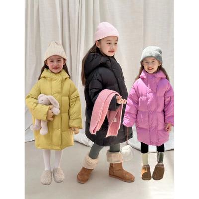 Girls Down Coat Jacket Cotton Windbreak Warm Plus Winter Skiwear Children's