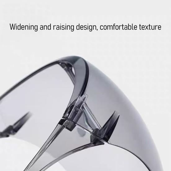 Sıçrama Korumalı Yüz Kalkanı Tam Yüz Koruma Maskesi Buğu Önleyici Şeffaf Yüz Maskesi Mutfak Pişirme Taşlama Kesme İçin Yeniden Kullanılabilir Sıçrama Koruyucu